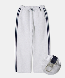 Diamond Layla（ダイアモンドレイラ）の「SVRL Club Wide String Sweat Pants P15 - White Melange（スウェットパンツ）」