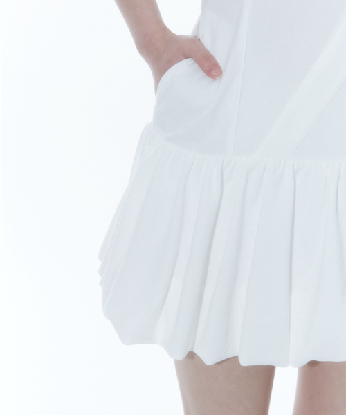KASHIKO（カシコ）の「Puff Preppy Mini Dress White（ワンピース・レディース・その他・SMALL/MEDIUM）」の11枚目の写真