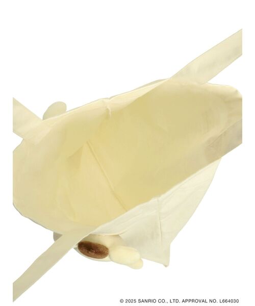 merry jenny（メリージェニー）の「もこもこポムポムプリントート（トートバッグ・レディース・イエロー・FREE）」の9枚目の写真