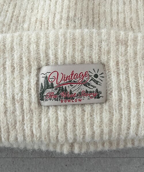 CPCM（シーピーシーエム）の「MIX糸ニット帽（キャップ・レディース・ベージュ/チャコールグレー/レッド/アイボリー・FREE）」の12枚目の写真