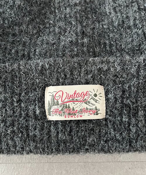 CPCM（シーピーシーエム）の「MIX糸ニット帽（キャップ・レディース・ベージュ/チャコールグレー/レッド/アイボリー・FREE）」の21枚目の写真