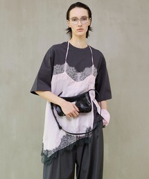MAISON SPECIAL | 【PRE-ORDER】Lace Docking Layered TEE/レースドッキングレイヤードTEE(Tシャツ/カットソー)