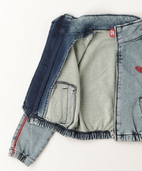 DIESEL（ディーゼル）の「キッズ ジョグ ジャケット JAXY JJJ（デニムジャケット・キッズ・インディゴブルー・14Y/12Y/10Y/8Y/6Y）」の6枚目の写真