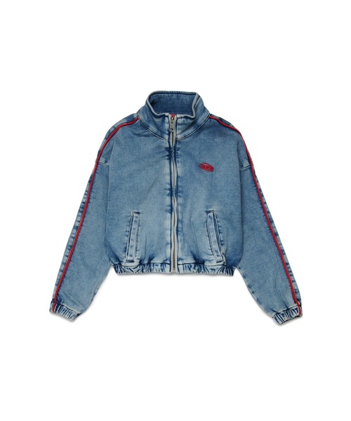 DIESEL（ディーゼル）の「キッズ ジョグ ジャケット JAXY JJJ（デニムジャケット・キッズ・インディゴブルー・14Y/12Y/10Y/8Y/6Y）」の5枚目の写真