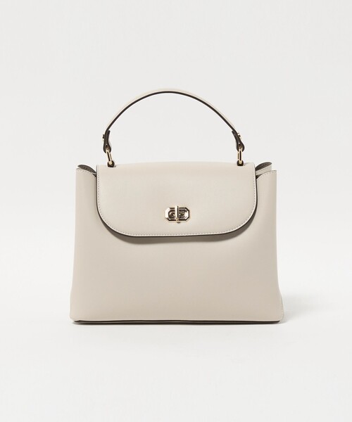 UNITED ARROWS（ユナイテッドアローズ）の「ダブルフェイス ワンハンドル バッグ（ハンドバッグ・レディース・ブラック/ベージュ・FREE）」の9枚目の写真