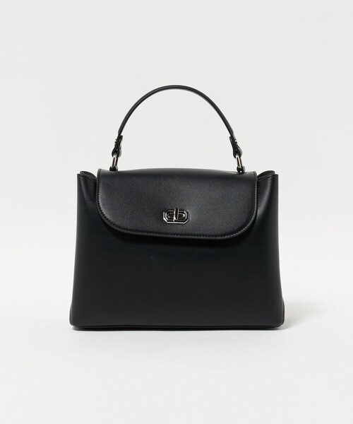 UNITED ARROWS（ユナイテッドアローズ）の「ダブルフェイス ワンハンドル バッグ（ハンドバッグ・レディース・ブラック/ベージュ・FREE）」の10枚目の写真