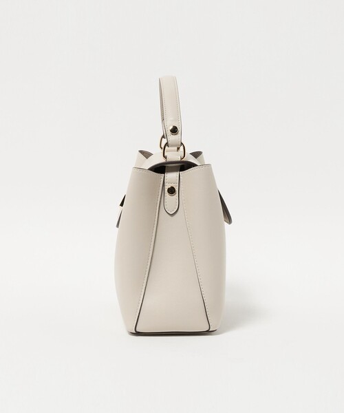 UNITED ARROWS（ユナイテッドアローズ）の「ダブルフェイス ワンハンドル バッグ（ハンドバッグ・レディース・ブラック/ベージュ・FREE）」の16枚目の写真