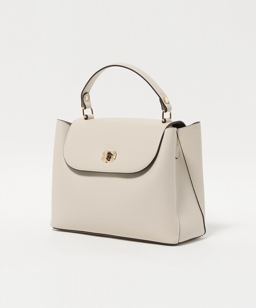 UNITED ARROWS（ユナイテッドアローズ）の「ダブルフェイス ワンハンドル バッグ（ハンドバッグ・レディース・ブラック/ベージュ・FREE）」の18枚目の写真