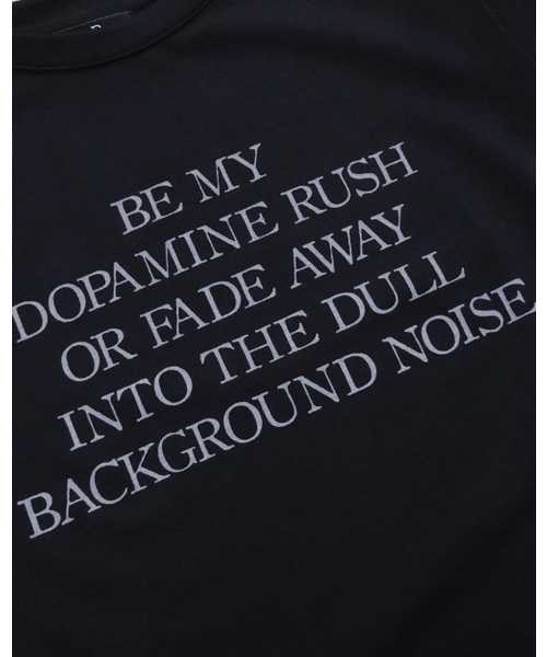 MAGORENSEOUL（マゴレンソウル）の「DOPAMINE スリムフィットTシャツ ブラック（Tシャツ/カットソー・レディース・その他・FREE）」の3枚目の写真