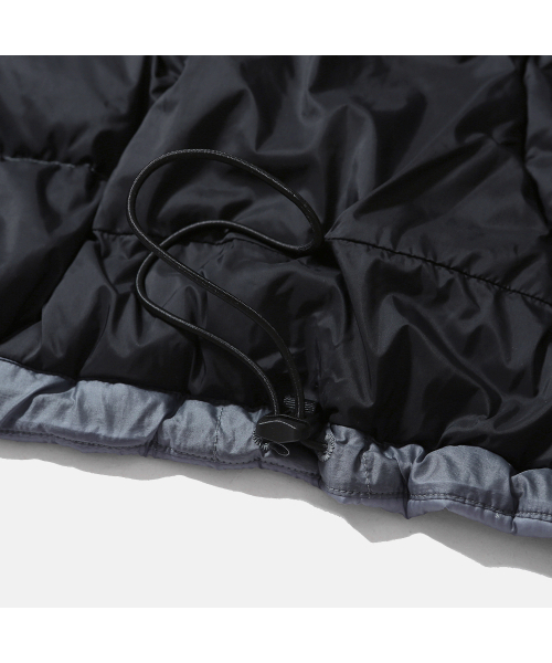 MOIF（モイフ）の「[AW25] HELIUM HOODED DOWN JACKET / SHEER DUSTY BLUE（ダウンジャケット/コート・メンズ・その他・2(M)/3(L)/1(S)）」の12枚目の写真