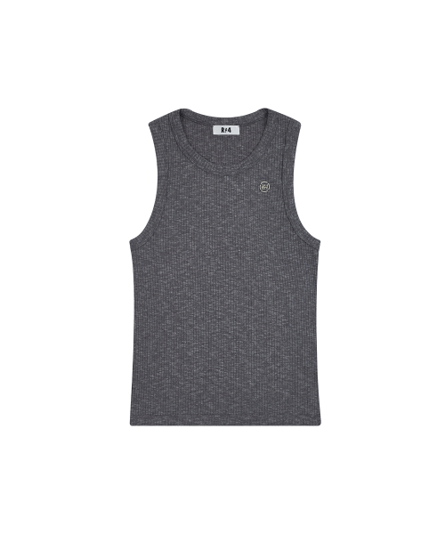 R-4(アールフォー)の「R-0030 / R4-SIGNATURE SLEEVELESS(MELANGE-GRAY)(Tシャツ/カットソー・メンズ・グレー・SMALL/MEDIUM/LARGE)」の1枚目の写真