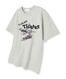 ファームツリーサーフィン オーバーサイズ 半袖Tシャツ オートミール