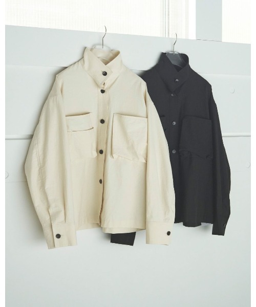 anuke Pocket Standcollar Shirts
