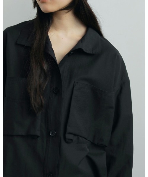 anuke Pocket Standcollar Shirts 【公式通販】