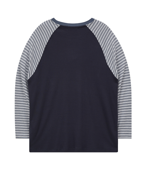 WaiKei（ワイケイ）の「Pixel Star Dolphin Long Sleeve T-Shirt Navy（Tシャツ/カットソー・レディース・その他・FREE）」の5枚目の写真
