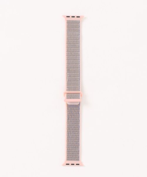 Fun & Daily（ファンアンドデイリー）の「Apple Watch スポーツナイロンバンド（デジタル腕時計・メンズ・カーキ/ブラック/オレンジ/ブルー/グレー/ピンク/パープル・A/B）」の6枚目の写真