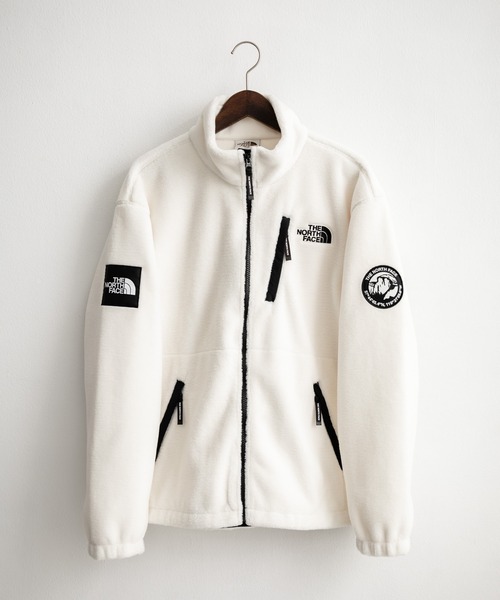 THE NORTH FACE（ザノースフェイス）の「新色追加 日本未展開モデル THE NORTH FACE ザ・ノースフェイス WHITE LABEL ホワイトレーベル RIMO FLEECE JACKET オーバーサイズスタンドカラーリモフリースジャケット（ブルゾン・メンズ・ブラック/アイボリー・L/S/M/XL/XXL）」の7枚目の写真