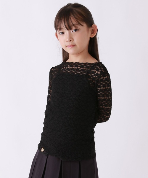 セール】【10C REPIPI】【セレモニー】レースTOPS（Tシャツ/カットソー