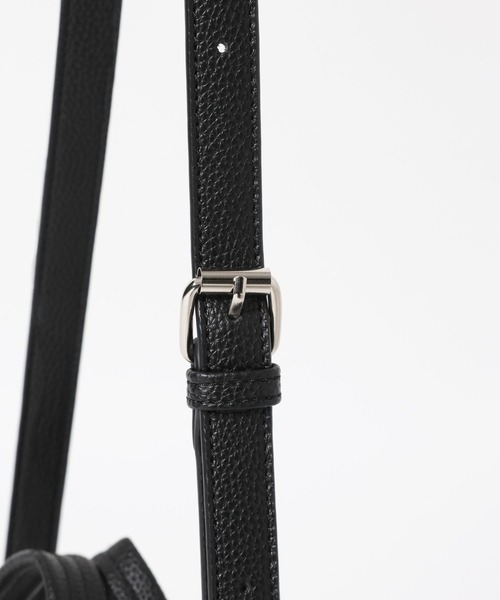 RAGEBLUE（レイジブルー）の「2WAY Synthetic Leather Shoulder Boston Bag / ミニボストンショルダーバッグ（ボストンバッグ・メンズ・ブラック/ブラウン・FREE）」の7枚目の写真