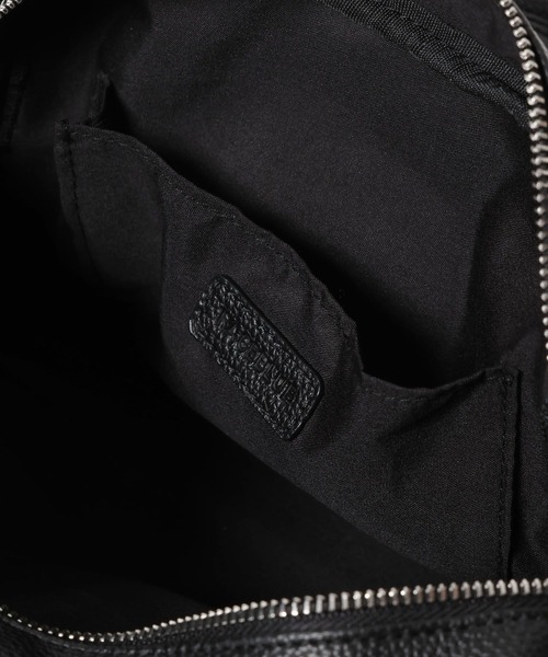 RAGEBLUE（レイジブルー）の「2WAY Synthetic Leather Shoulder Boston Bag / ミニボストンショルダーバッグ（ボストンバッグ・メンズ・ブラック/ブラウン・FREE）」の9枚目の写真