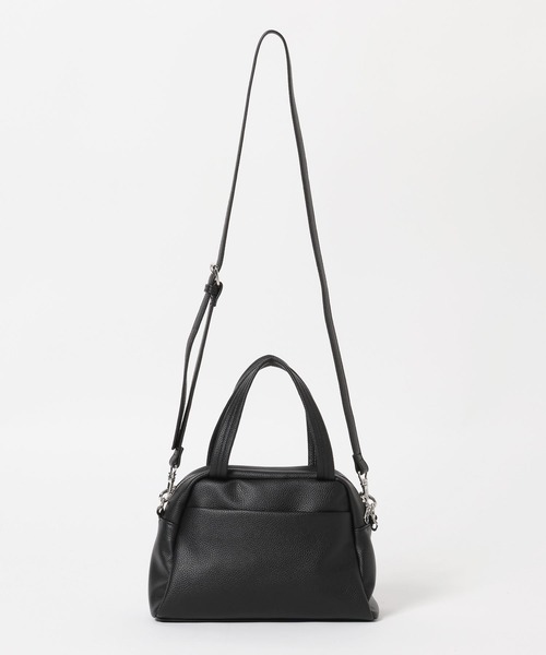 RAGEBLUE（レイジブルー）の「2WAY Synthetic Leather Shoulder Boston Bag / ミニボストンショルダーバッグ（ボストンバッグ・メンズ・ブラック/ブラウン・FREE）」の11枚目の写真