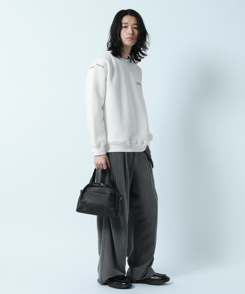 RAGEBLUE(レイジブルー)の「2WAY Synthetic Leather Shoulder Boston Bag / ミニボストンショルダーバッグ(ボストンバッグ・メンズ・ブラック/ブラウン・FREE)」の19枚目の写真