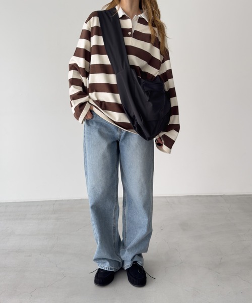 CANAL JEAN（キャナルジーン）の「Lakey Park　ナイロンメッセンジャーバッグ（メッセンジャーバッグ・レディース・ブラック・ONE SIZE）」の4枚目の写真