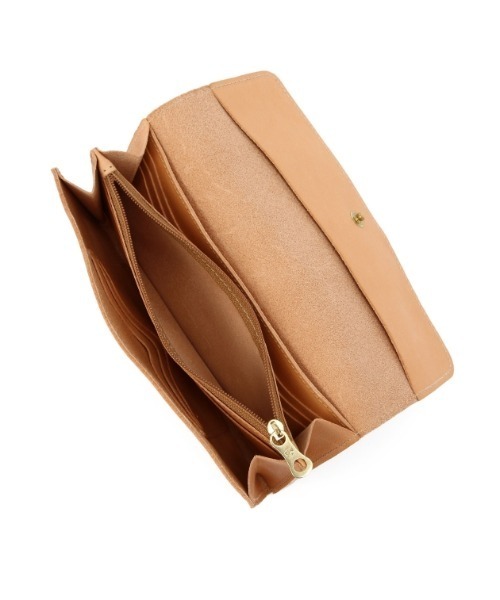 IL BISONTE（イルビゾンテ）の「IL BISONTE / ORIGINAL LEATHER / LONG WALLET（財布・レディース・グレー/ライトブラウン/ナチュラル/ネイビー/ブラック/オレンジ/ダークブラウン/グリーン/レッド/レンガ/オリーブ・FREE）」の15枚目の写真