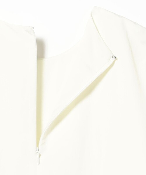 Demi-Luxe BEAMS(デミルクス ビームス)の「ダブル ペプラム ブラウス(シャツ/ブラウス・レディース・オフホワイト/ブラック・ONE SIZE)」の18枚目の写真
