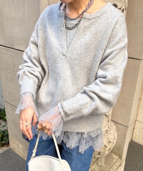 doudou ヘムレースロンT 今期　未使用　白 ヘムレースロンTEE（Tシャツ/カットソー）｜DouDou（ドゥドゥ）の