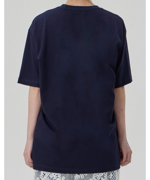 MAKEITTO（メイキット）の「[MAKE] CREW NECK TEE_NAVY（Tシャツ/カットソー・メンズ・その他・MEDIUM/LARGE/X-LARGE/XX-LARGE）」の7枚目の写真