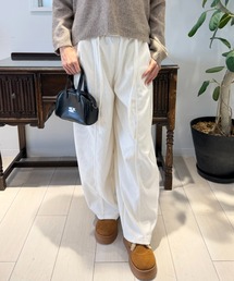 その他パンツ（ホワイト/白色系・コーデュロイ）ファッション通販