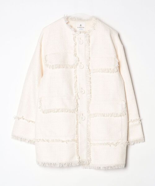 ブランド古着】ノーカラーコート（ノーカラーコート）｜LANVIN en Bleu
