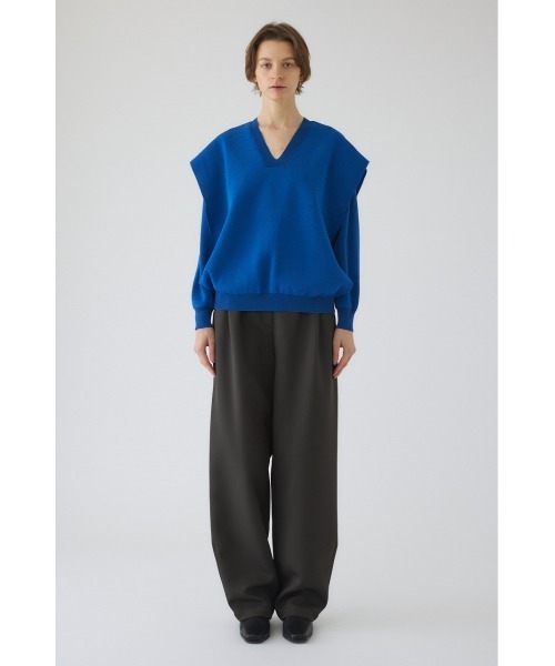 RIM.ARK(リムアーク)の「Side open oversized knit PO サイドオープン オーバーサイズニットプルオーバー(ニット/セーター・レディース・ブルー/グレー/ブラック・FREE)」の18枚目の写真