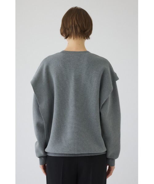 RIM.ARK(リムアーク)の「Side open oversized knit PO サイドオープン オーバーサイズニットプルオーバー(ニット/セーター・レディース・ブルー/グレー/ブラック・FREE)」の11枚目の写真