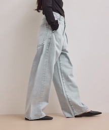 ADAM ET ROPE' | 【WEB限定】・【サステナブル】ディープライズワイドデニム(デニムパンツ)
