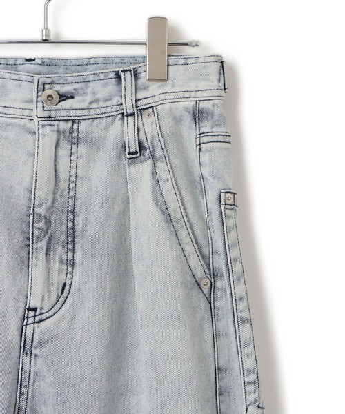 ADAM ET ROPE'（アダムエロペ）の「【WEB限定】・【サステナブル】ディープライズワイドデニム（デニムパンツ・レディース・ブルー系その他6/ベージュ系その他2/ブラック系その他3・38/36/34）」の21枚目の写真