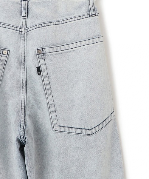 ADAM ET ROPE'（アダムエロペ）の「【WEB限定】・【サステナブル】ディープライズワイドデニム（デニムパンツ・レディース・ブルー系その他6/ベージュ系その他2/ブラック系その他3・38/36/34）」の22枚目の写真