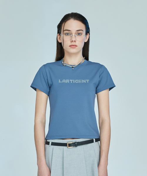 LARTIGENT(ラーティゼン)の「L10 LOGO T-SHIRT(CHARCOAL)(Tシャツ/カットソー・レディース・その他・FREE)」の5枚目の写真