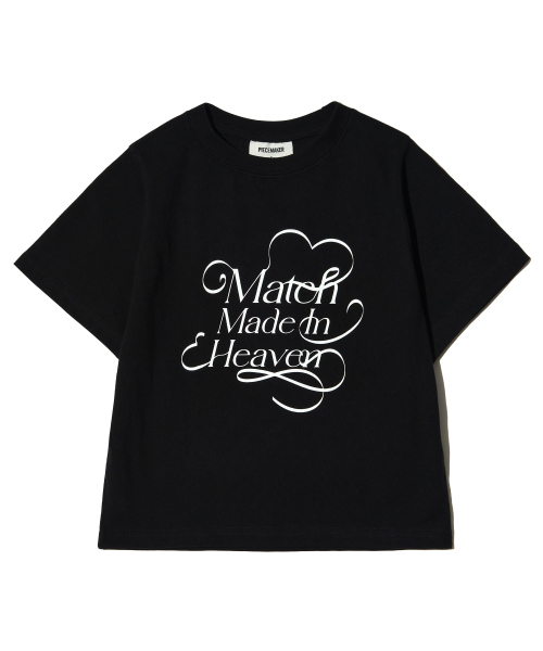 PIECEMAKER（ピースメーカー）の「HEAVEN CROP TEE (BLACK)（Tシャツ/カットソー・レディース・その他・FREE）」の2枚目の写真