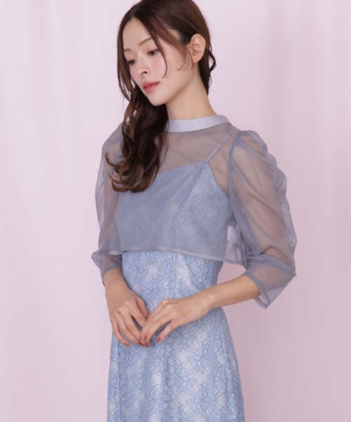 JILL by JILL STUART(ジルバイジルスチュアート)の「レイヤードレースキャミワンピース(ワンピース・レディース・ピンク/ブルー・FREE)」の13枚目の写真