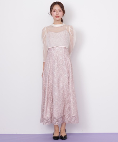 JILL by JILL STUART(ジルバイジルスチュアート)の「レイヤードレースキャミワンピース(ワンピース・レディース・ピンク/ブルー・FREE)」の21枚目の写真