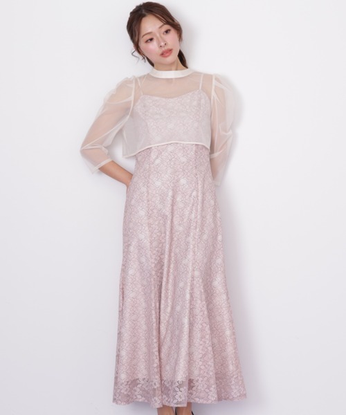 JILL by JILL STUART(ジルバイジルスチュアート)の「レイヤードレースキャミワンピース(ワンピース・レディース・ピンク/ブルー・FREE)」の19枚目の写真