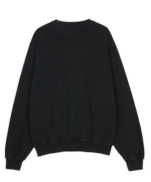FDR(エフディーアール)の「Pigment Washed Disk Logo Crewneck Black(スウェット・メンズ・その他・MEDIUM/LARGE/SMALL)」の9枚目の写真