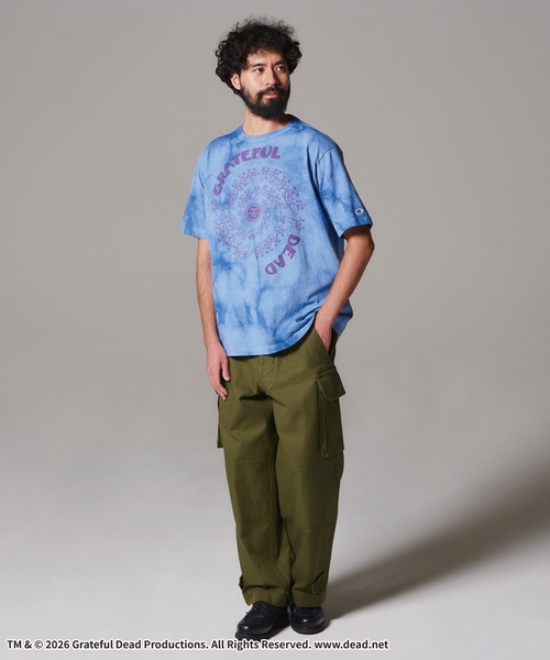 Champion(チャンピオン)の「【Champion/チャンピオン】メンズ MADE IN USA ティーテンイレブン ショートスリーブTシャツ(Tシャツ/カットソー・メンズ・ブラック系その他/ライトブルー/グリーン系その他2/ライトイエロー・MEDIUM/LARGE/X-LARGE/SMALL)」の9枚目の写真