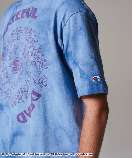 Champion(チャンピオン)の「【Champion/チャンピオン】メンズ MADE IN USA ティーテンイレブン ショートスリーブTシャツ(Tシャツ/カットソー・メンズ・ブラック系その他/ライトブルー/グリーン系その他2/ライトイエロー・MEDIUM/LARGE/X-LARGE/SMALL)」の5枚目の写真