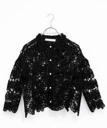 Marilyn Moon（マリリンムーン）の「crochet knit jacket（カーディガン/ボレロ）」