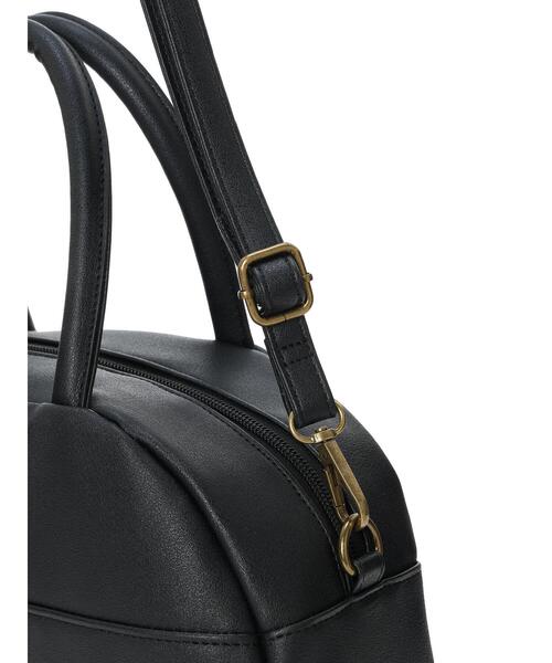 Samansa Mos2(サマンサ モスモス)の「【2WAY】ボストンショルダーバッグ(ハンドバッグ・レディース・ブラック/モカ・F)」の19枚目の写真