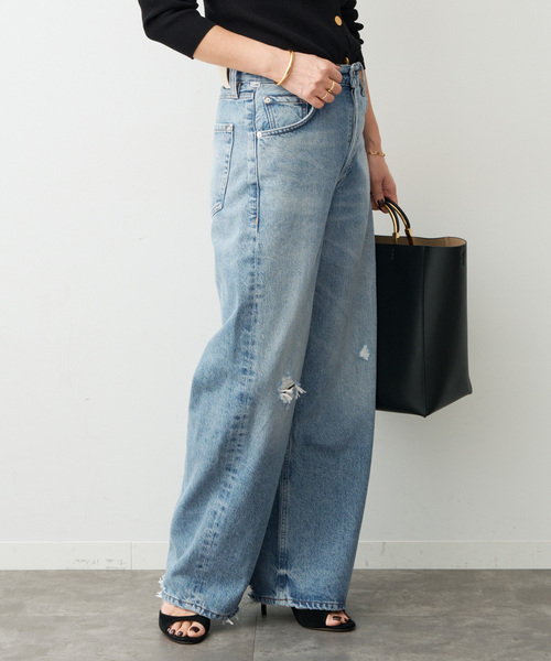 Citizens of humanity(シチズンズオブヒューマニティー)の「【CITIZENS OF HUMANITY/シチズンズ・オブ・ヒューマニティ】 ayla baggy(29INC)(その他パンツ・レディース・ブルー・24/23/26/25)」の2枚目の写真