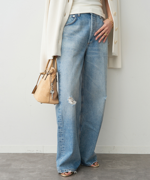 Citizens of humanity(シチズンズオブヒューマニティー)の「【CITIZENS OF HUMANITY/シチズンズ・オブ・ヒューマニティ】 ayla baggy(29INC)(その他パンツ・レディース・ブルー・24/23/26/25)」の9枚目の写真